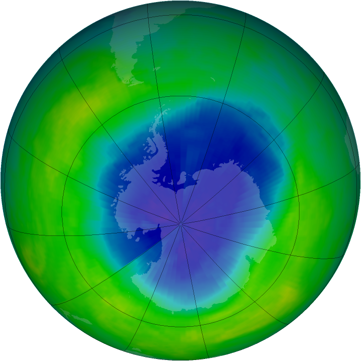 Ozone Map 1984-10-24